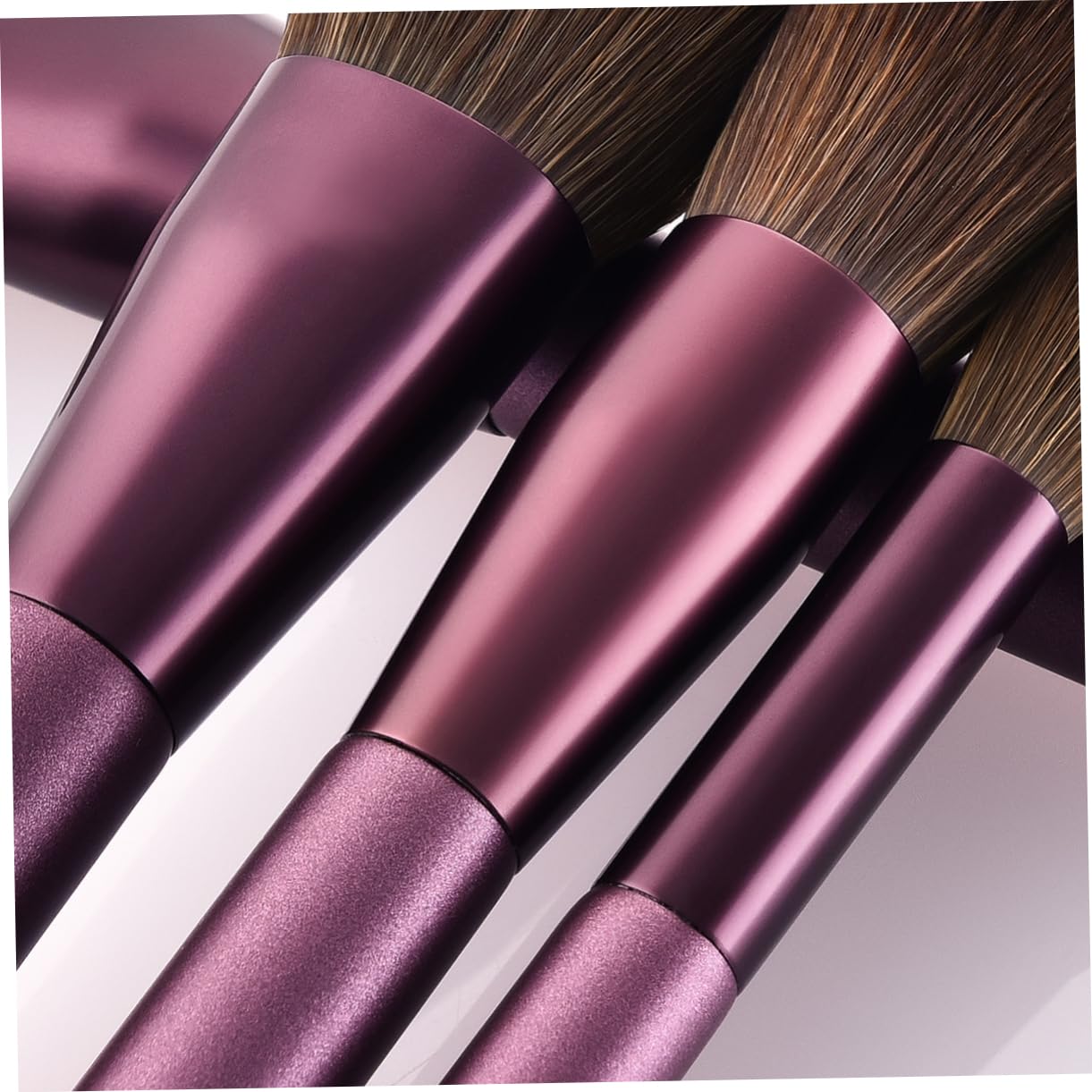 BESTYASH 12piezas Brochas De Maquillaje Profesional Pack Brochas Maquillaje Mango Madera Cerdas Nailon