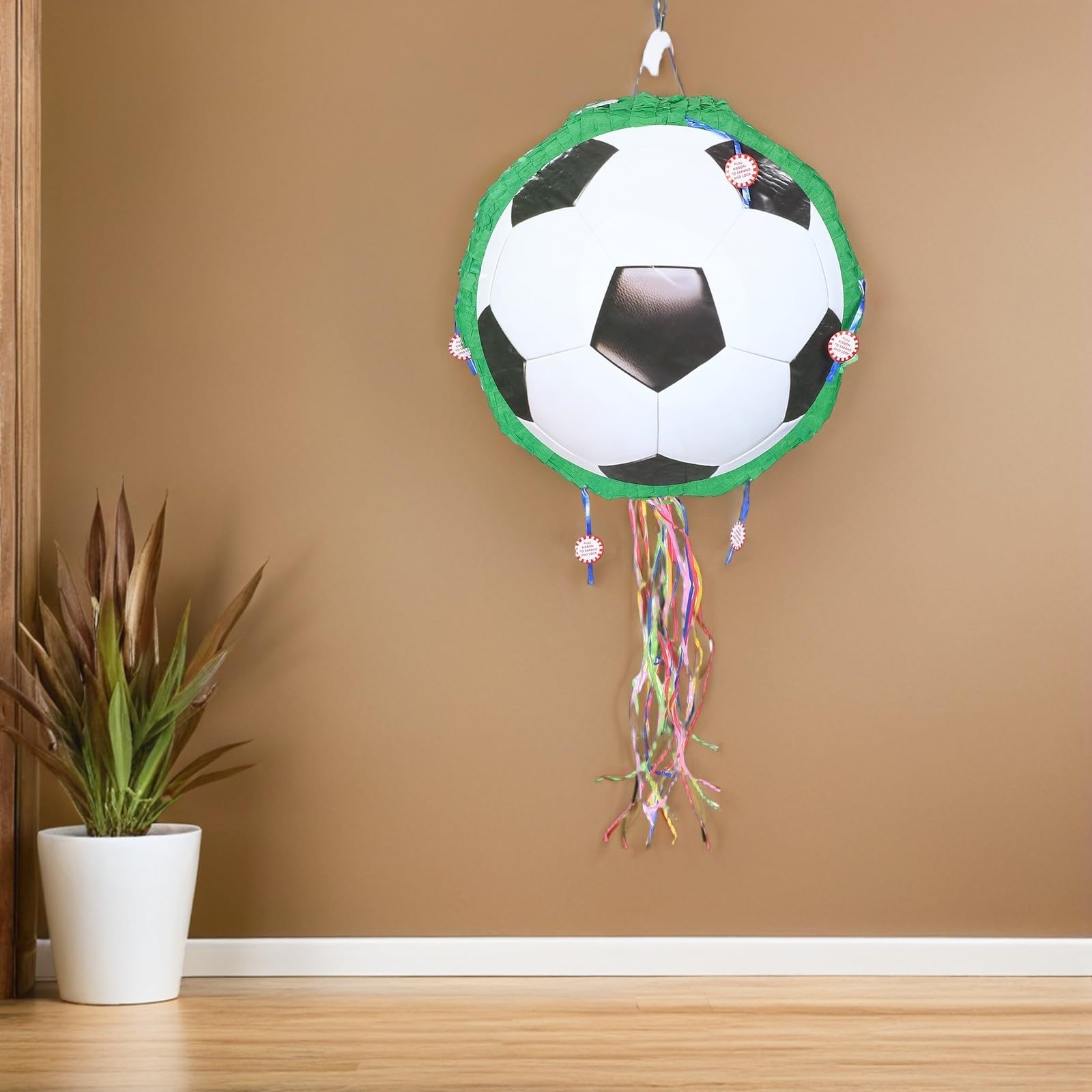 Piñata de Fútbol 1 Juego de Papel para Fiestas Infantiles