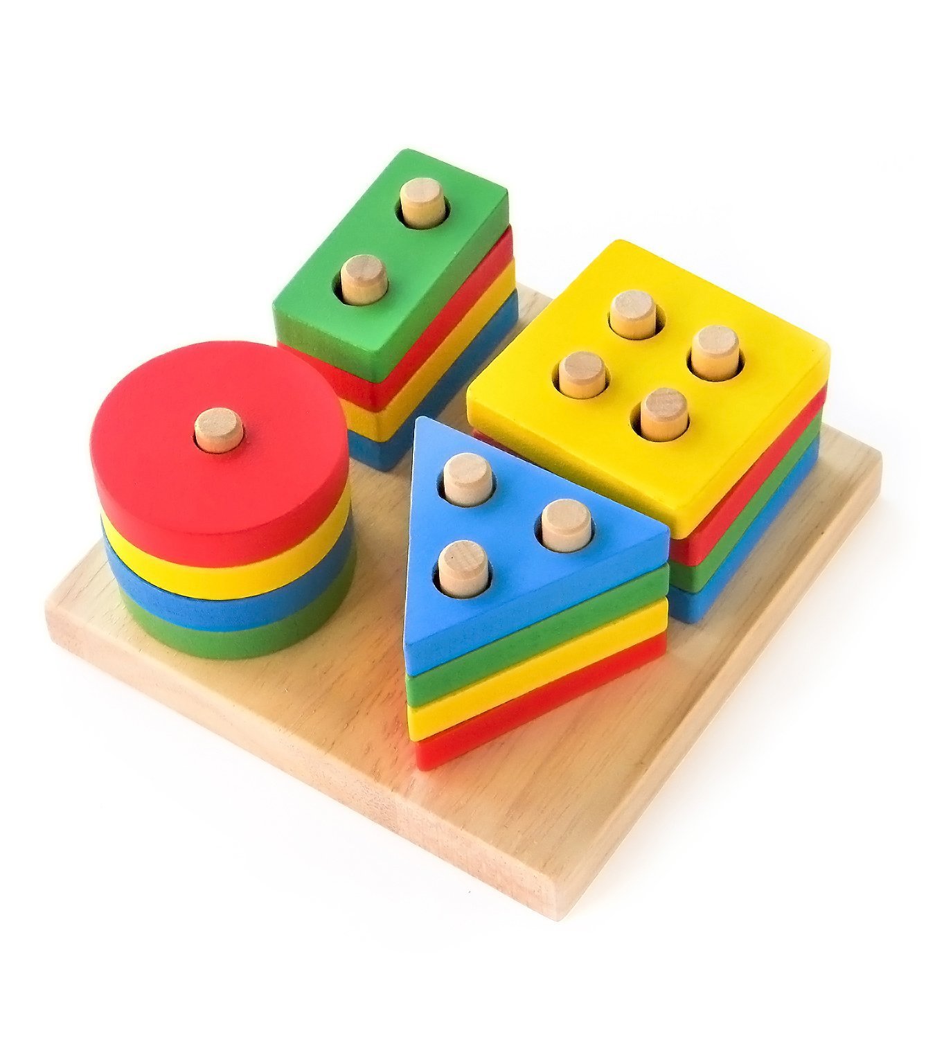 Montessori Toys for Toddlers - 3 in 1 Sorting Puzzle -10 Montessori Toys for Toddlers - 3 in 1 Sorting Puzzle -10