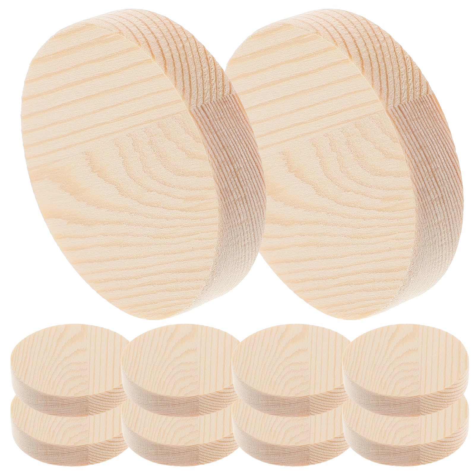 supvox blocs bois ronds non peints 5cm