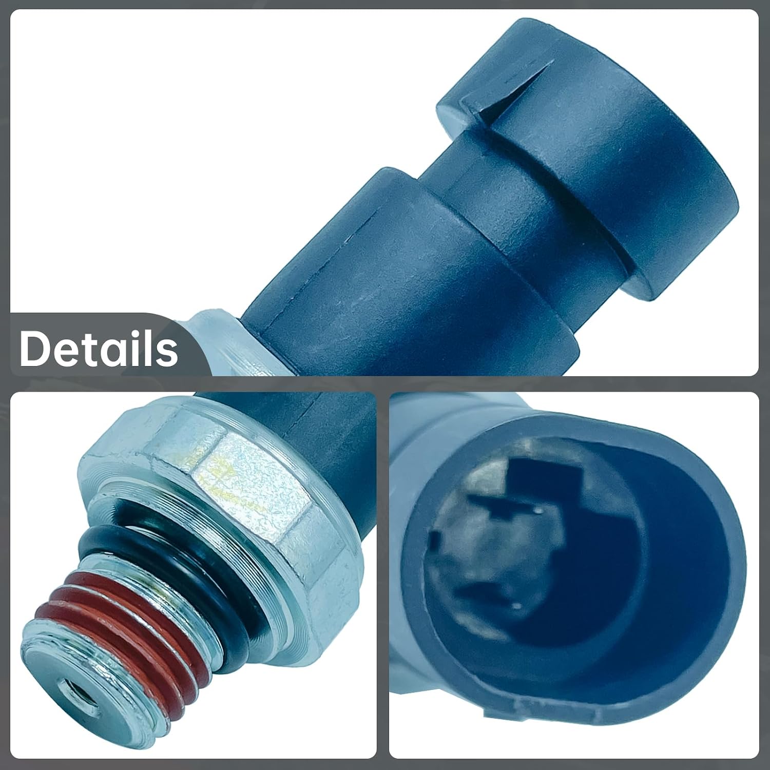 12635957 Oil Pressure Sensor Switch Sending Unit Compatible with Chevrolet Colorado Equinox Impala Malibu Trailblazer Replacement for Buick Lacrosse Rainier for Canyon Envoy Replaces 12570964 PS310