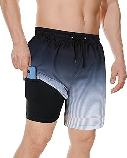 American Trends Calção de banho masculino calção de banho atlético roupa de banho roupa de banho roupa de banho roupa de banho de secagem rápida