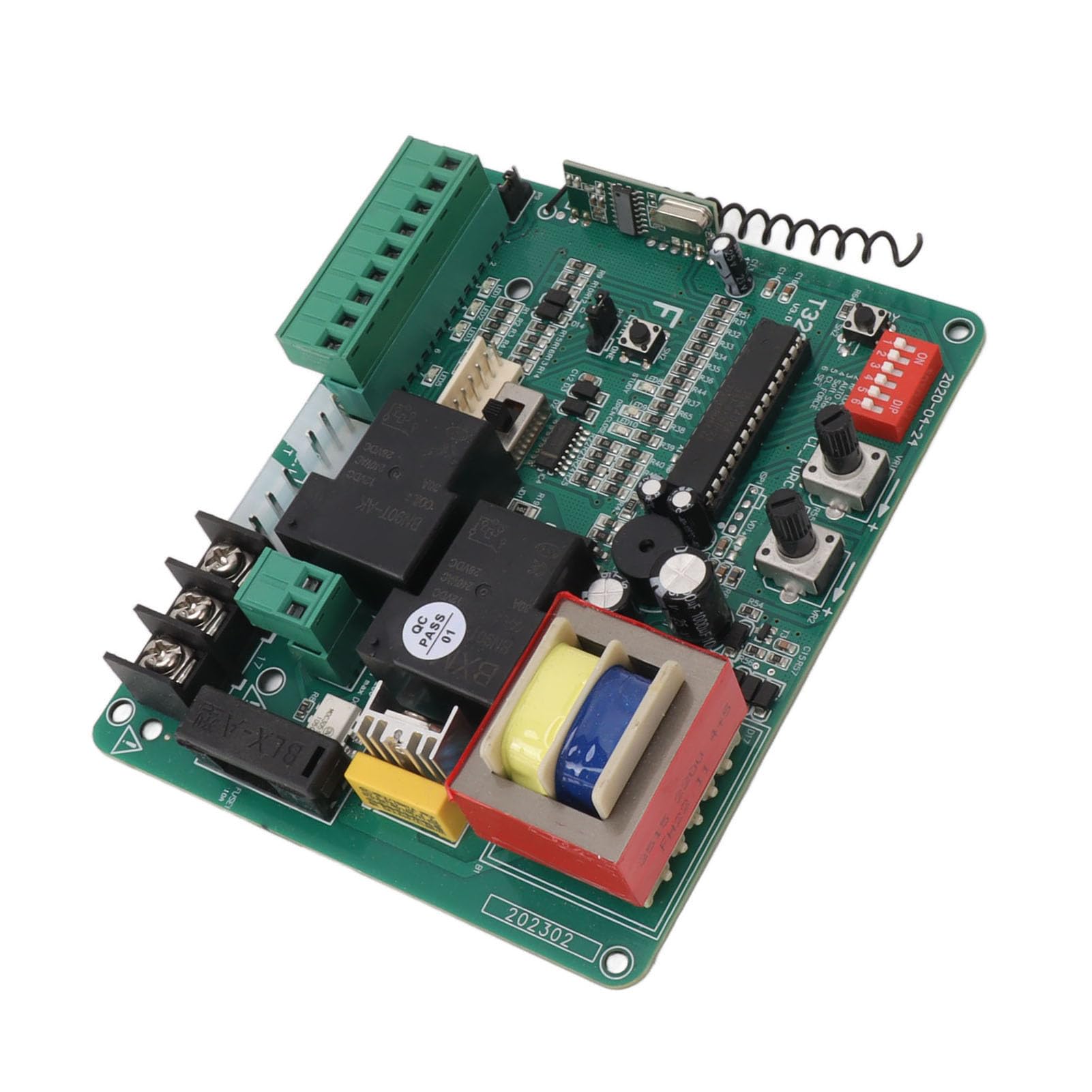 Placa de control de puerta eléctrica con mando a distancia (220 V)