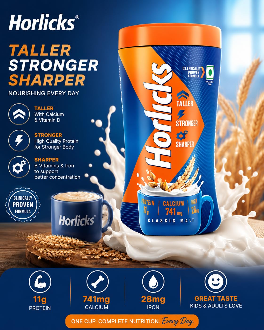 Horlicks Plain 17.5oz