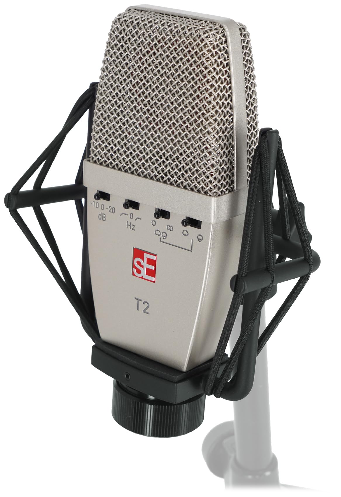 Audiosavings Bundle: Se Electronics T2 Studio Recording Microphone w/Titanium Capsule+Shockmount+Case Bundle with K92 Closed-Back Studio/Production.Podcast Monitor Headphones (2 Items)