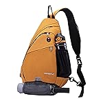 WATERFLY Sling Bag Crossbody Backpack: Over Shoulder Daypack Casual Cross Chest Side Pack