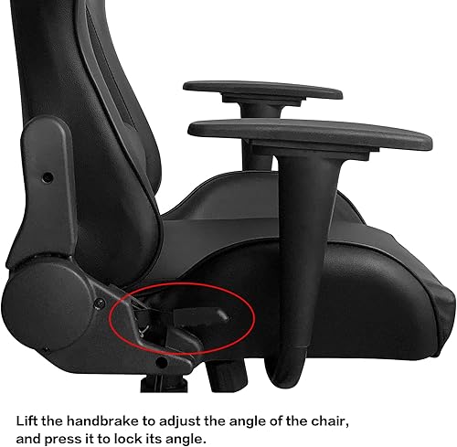 Miniatura 101 de Modern-Depo Black Virgo Zodiac - Silla de juegos con diseño ergonómico, giratorio y reclinable ajustable, capacidad de carga de 330 libras Virgo