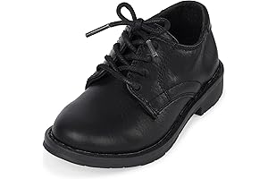 Baby-Boys and Toddler Premium Lace Up Breathable Dress Shoes
