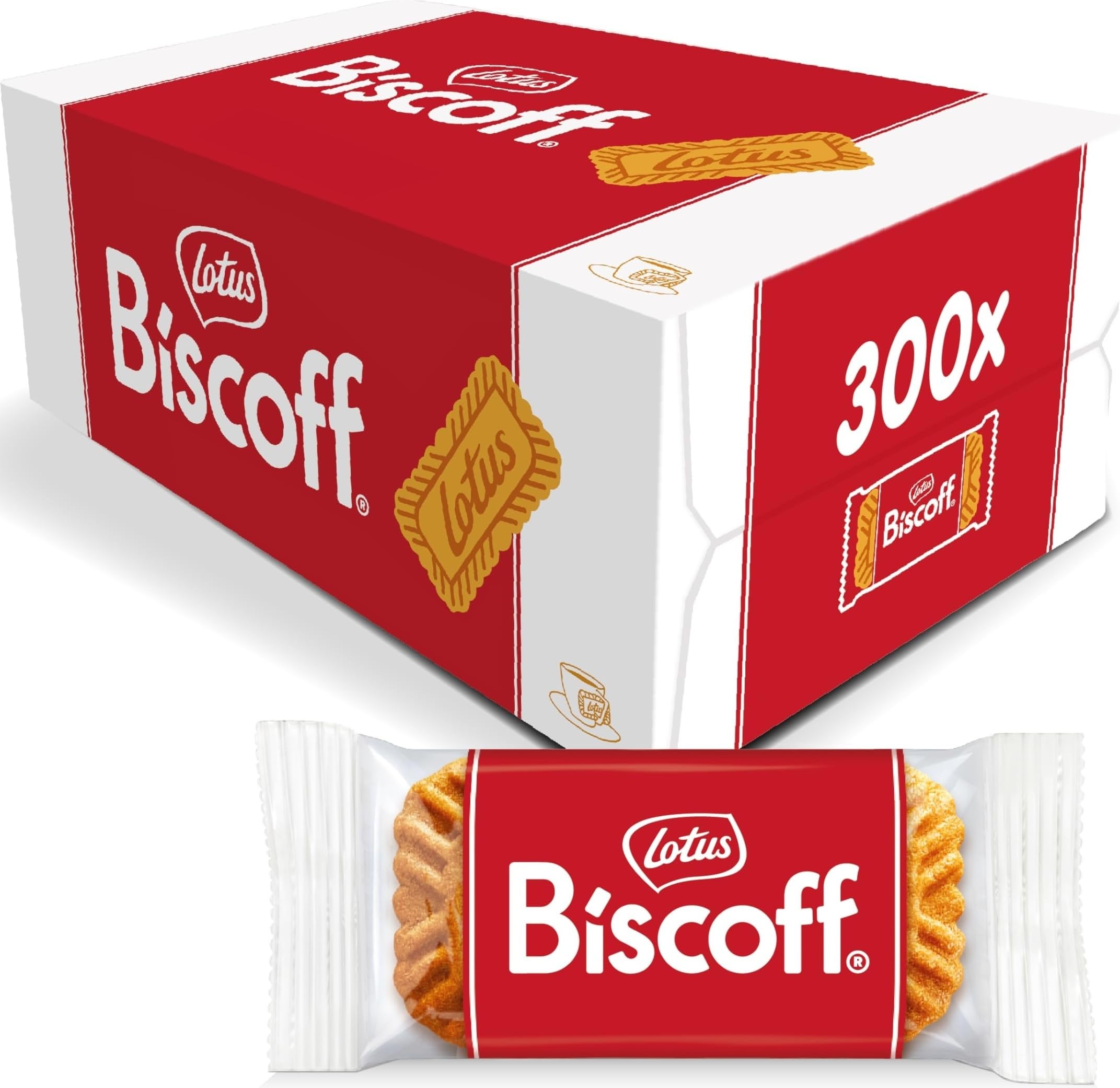 Lotus Biscoff Caramelised Biscuits (300 Pack)