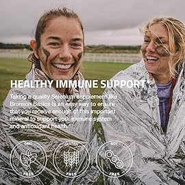 Bronson Selenium 200 mcg Immune & Antioxidant Support Essential Mineral, 250 Vegetarian Tablets