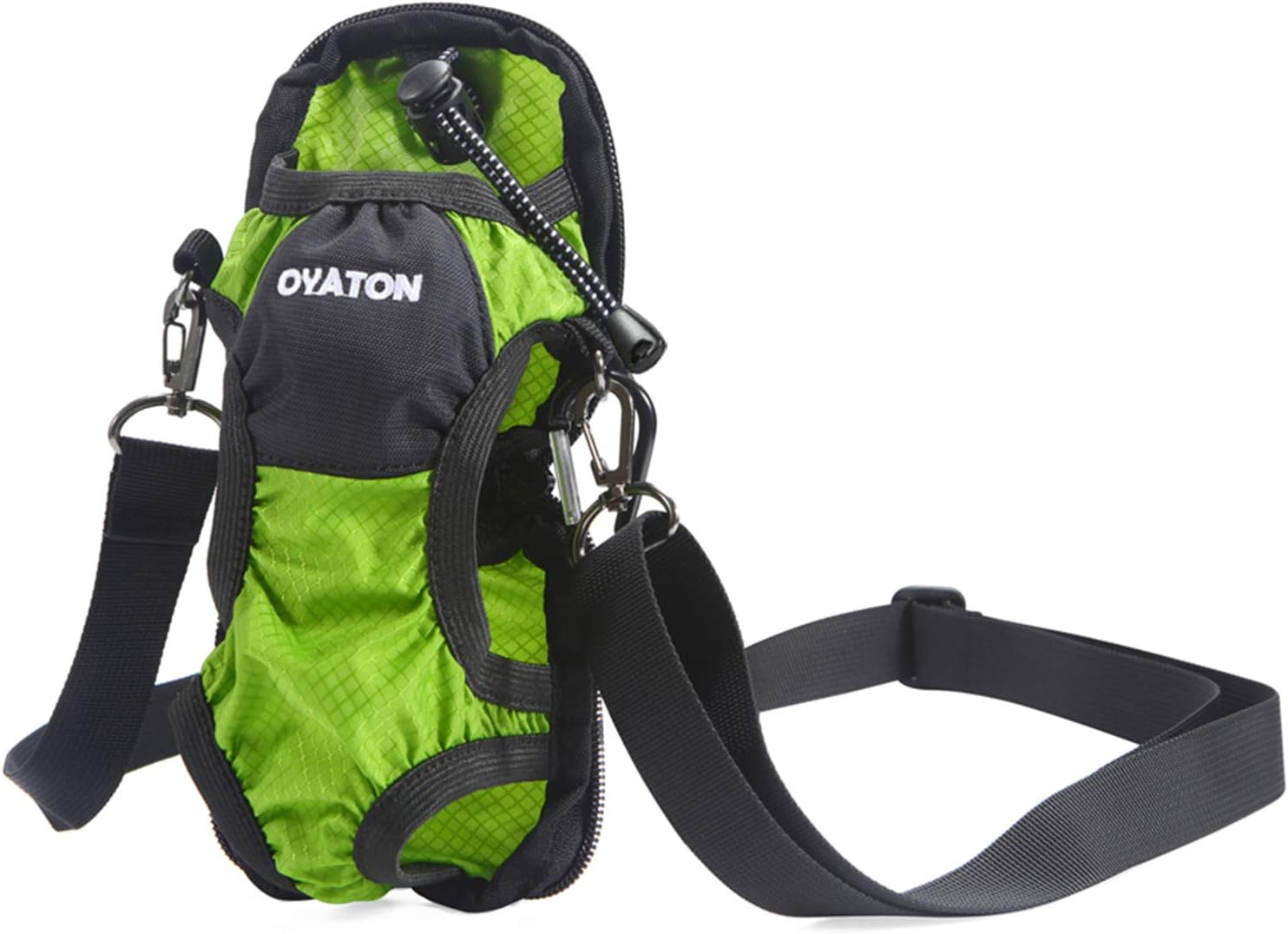 Water Bottle Carrier with Straps - Universal Water Bottle Holder Sling for Walking, Hiking, and Travel - Compact & Foldable Design