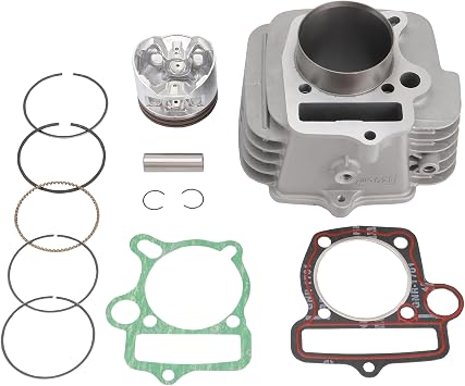 WOOSTAR 56mm Big Bore Cylinder Rebuild Kit with Piston Replacement for YinXiang 140cc Engine YX140 1P56FMJ Air Cooled Motor Dirt Pit Bike