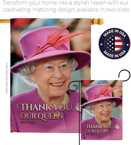 Miniatura 4 de Bandera de "Thank You Our Queen House" - Paquete de dulces recuerdos conmemorativos de condolencias, duelo y apoyo de emoción positiva de Estados