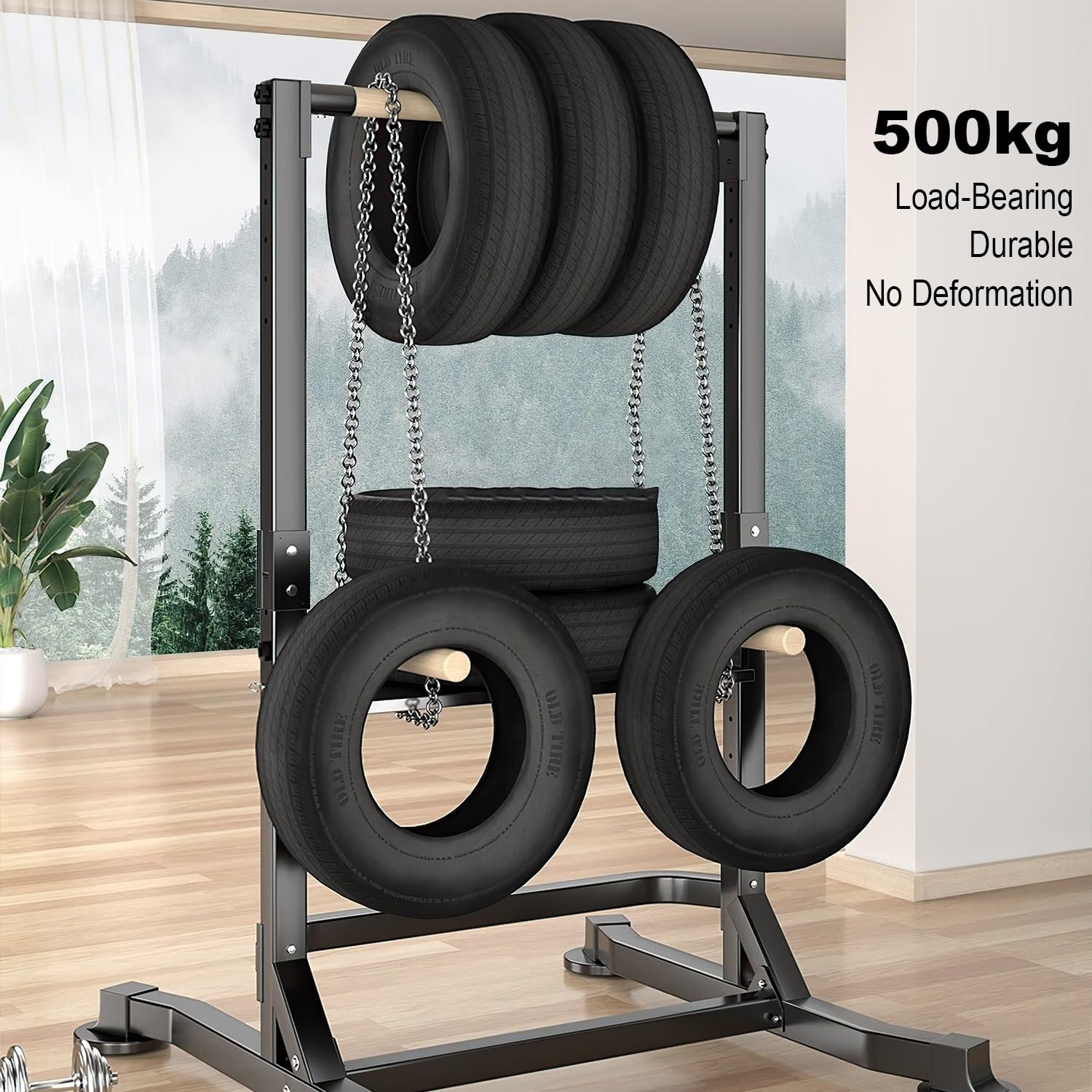 Tour De Puissance Réglable Pour Entraînement à Domicile - Barre De Traction Et Station De Musculation