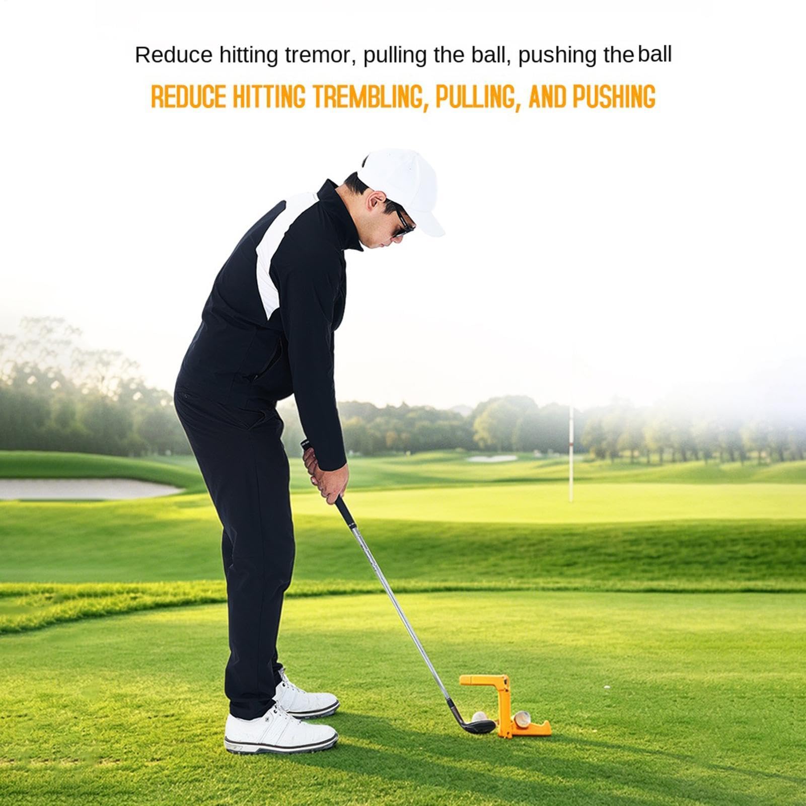 Golf Swing Trainer Equipo De Práctica Putter Antideslizante