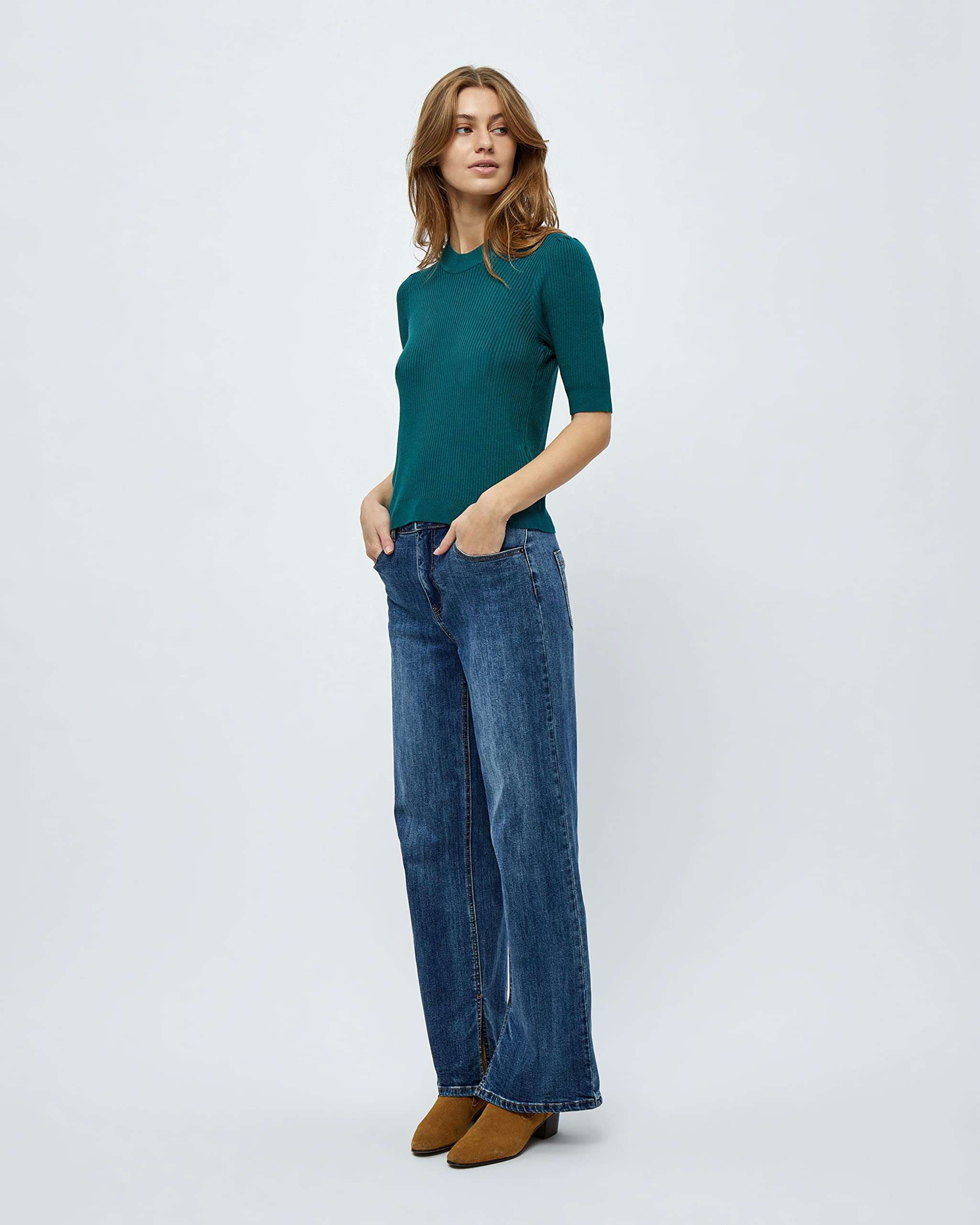 Desires Women's Hemma Pullover 1495 Atlantic Deep XL - Image 3