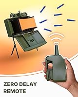 Vista 7 de Skywin Set de acción de juguete para juegos de simulación – Control remoto incluido, compatible con blasters de espuma (verde)