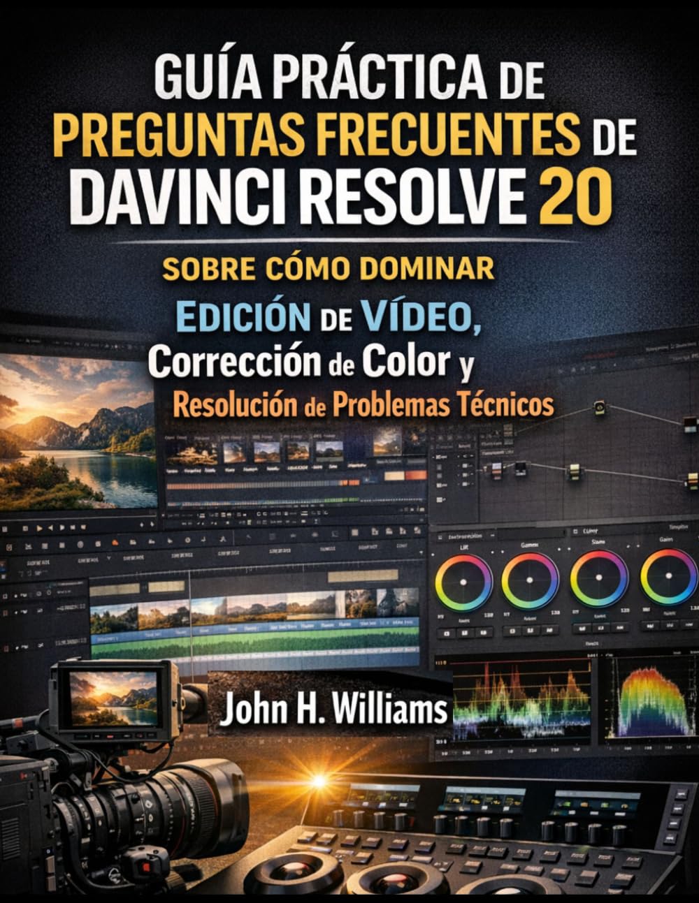 GUÍA PRÁCTICA DE PREGUNTAS FRECUENTES DE DAVINCI RESOLVE 20 SOBRE CÓMO DOMINAR EDICIÓN DE VÍDEO, Corrección de Color y Resolución de Problemas Técnicos