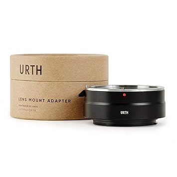 Urth x Gobe Lens Mount Adapter: Compatible with Canon (EF/EF-S) Lens to Canon RF Camera Body