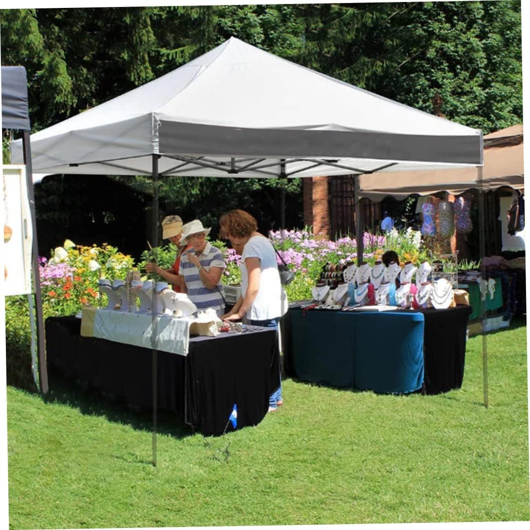 Canopy Replacement Cover 114.17x114.17in 420D Oxford Cloth Waterproof Replacement Gazebo Covers Sunshade Canopy Cover for Outdoor Garden (Top Only)