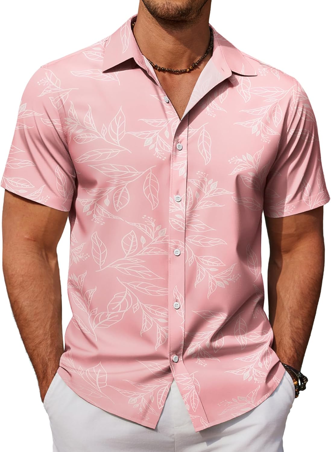 Men’s Short Sleeve Aloha Shirt – Casual Hawaiian Beachwear Men’s Short Sleeve Aloha Shirt – Casual Hawaiian Beachwear