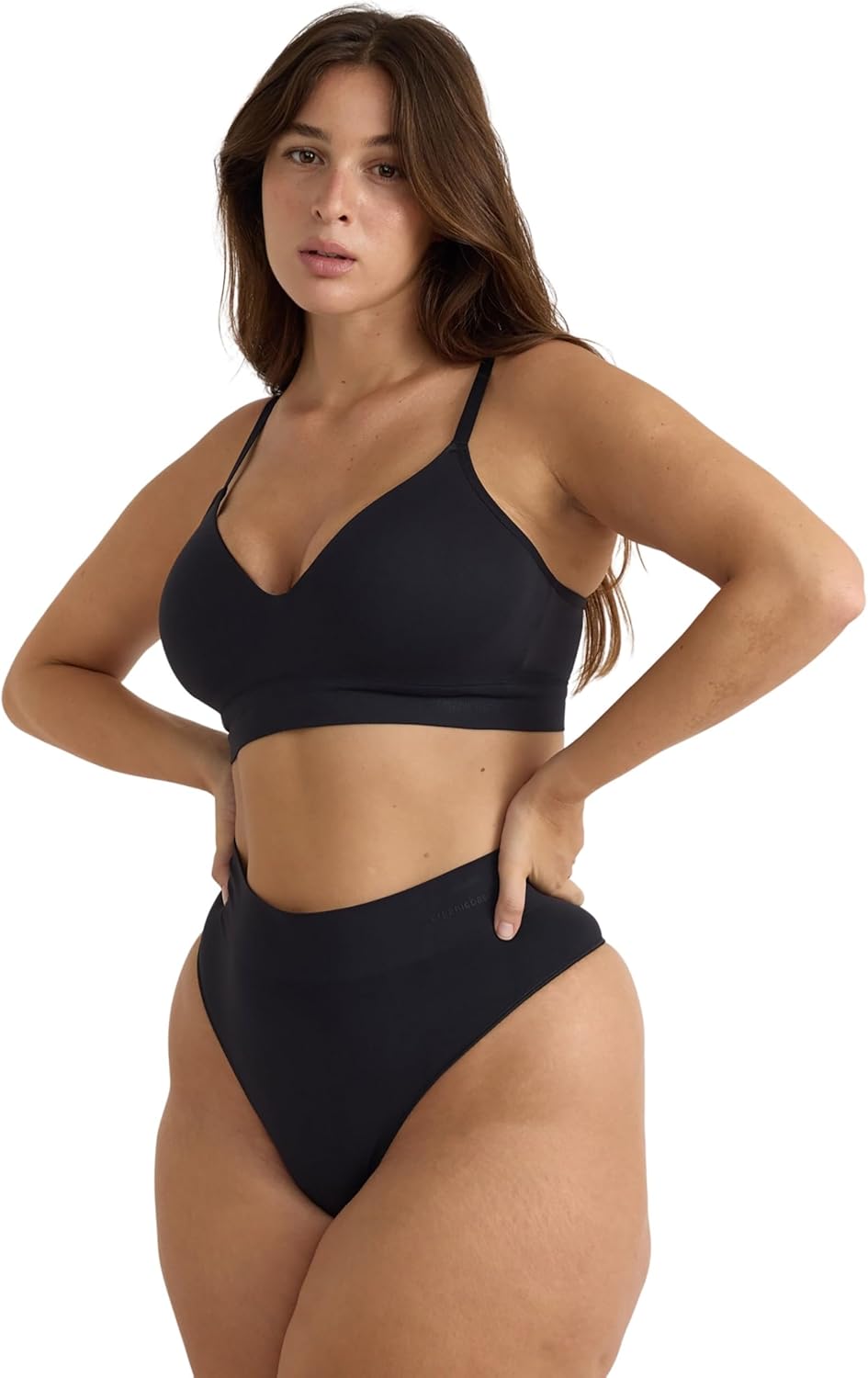 Organic Basics womens Smooth Thong Seamless Underwear - Image 2