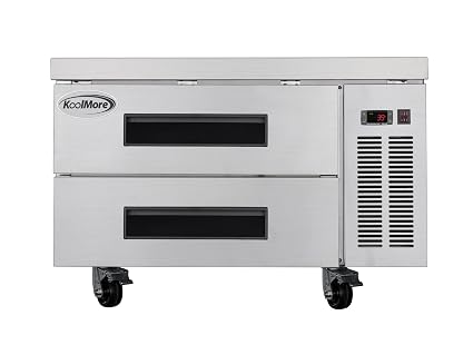 KoolMore 36 in. Commercial Chef Base Refrigerator Storage Cabinet for