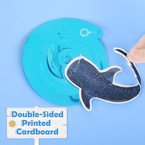 Miniatura 94 de Remolino colgante para fiesta de dinosaurios para niñas, 20 piezas, decoraciones de fiesta de cumpleaños de dinosaurios para niños, baby shower