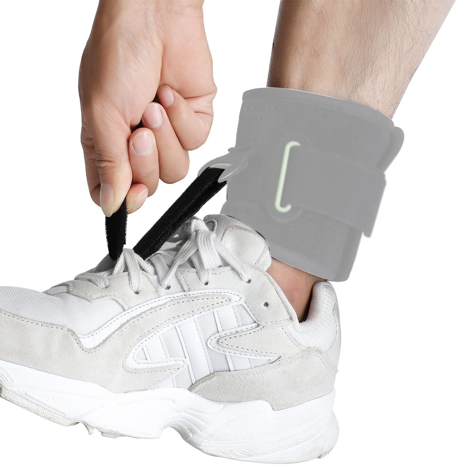 TENB Adjustable Drop Foot Brace Foot Up Afo Brace Unisex + 5 Adjustable Drop Foot Brace Accessories