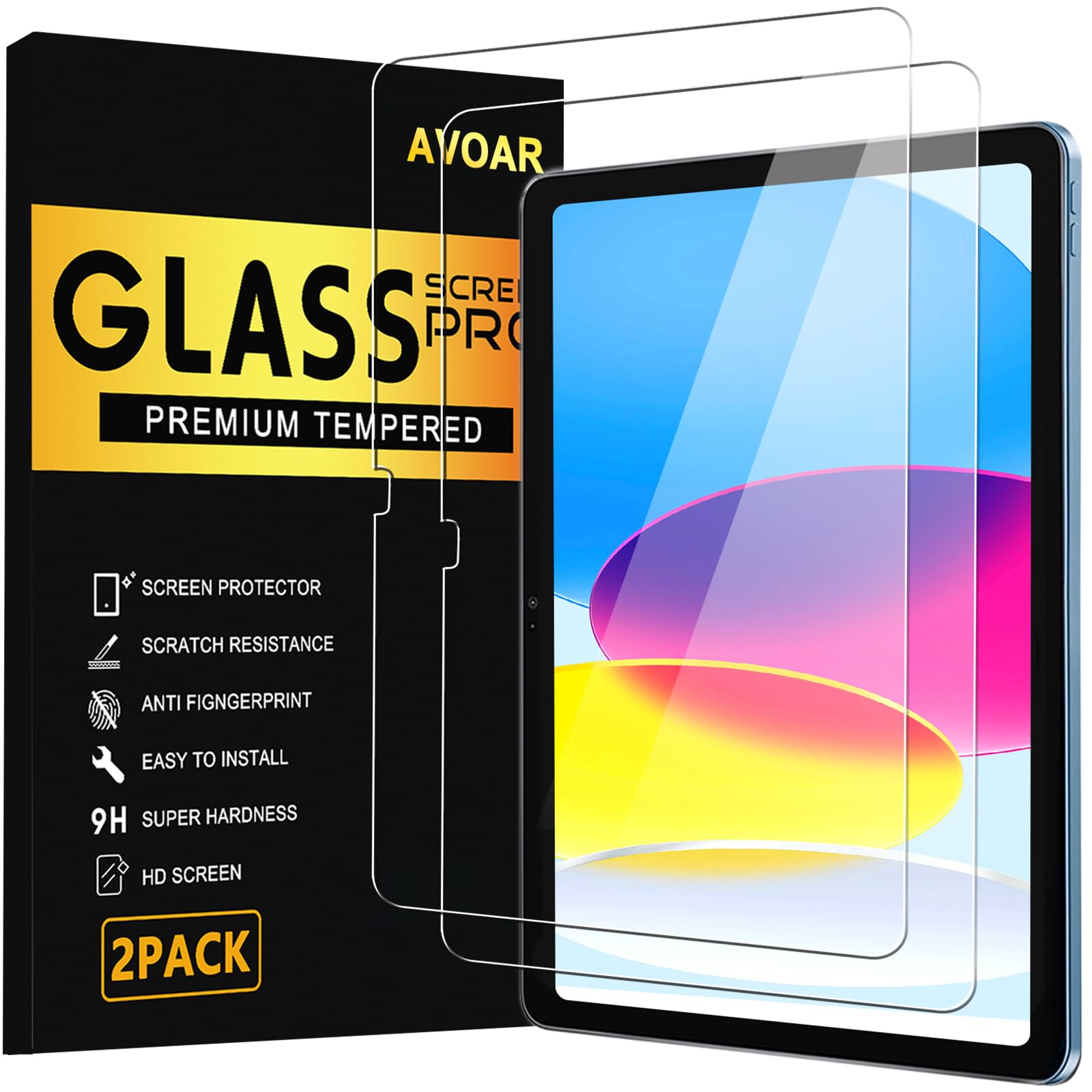 Photo 1 of AVOAR Screen Protector for iPad 11th/10th Gen