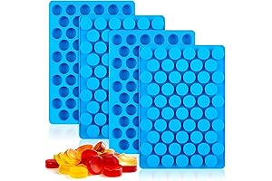 55 Cavity Round Silicone Molds: Crafting Sweet Delights