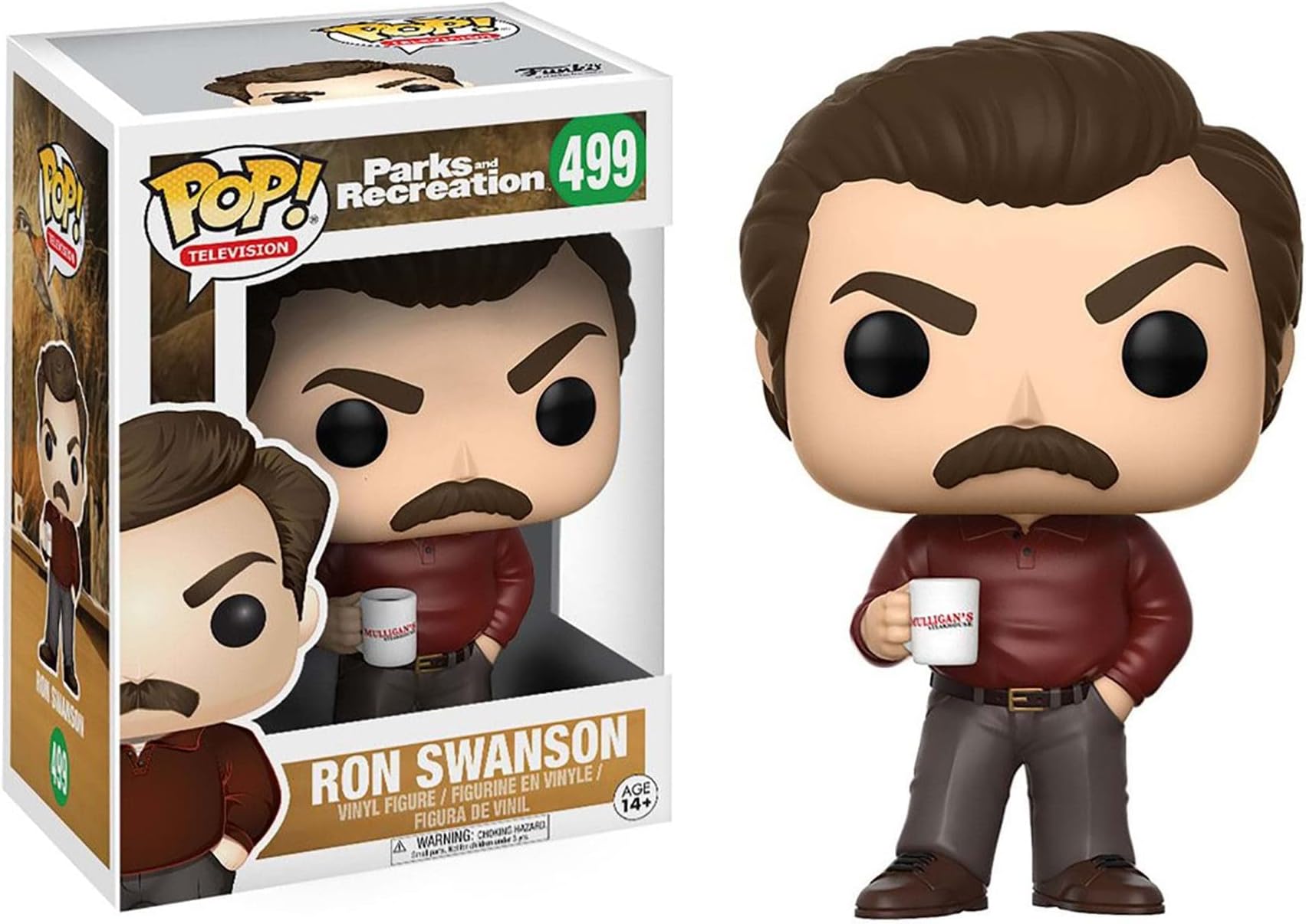 Pop Television: Parks & Recreation - Ron Swanson Figure