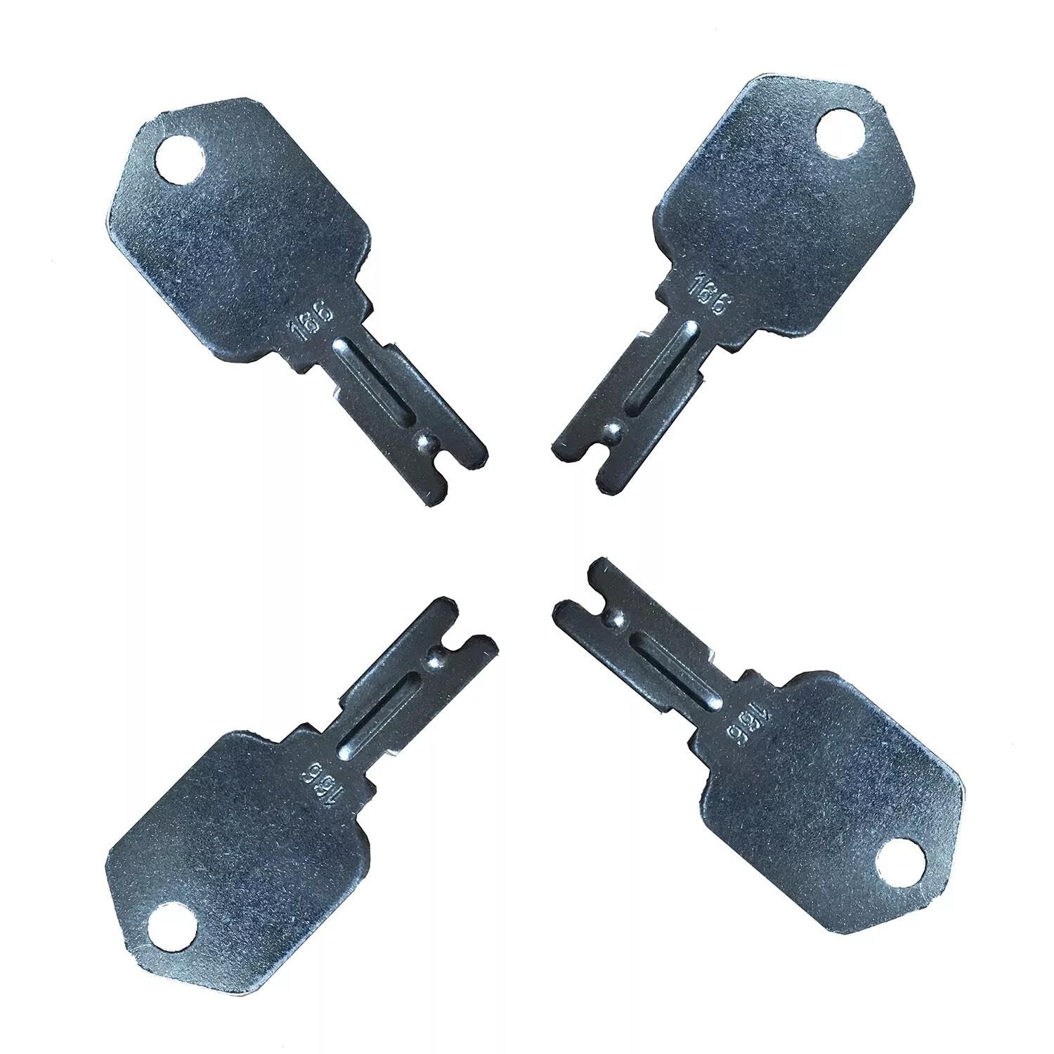 ACTIVLIFE for (4) for Clark Hyster Komatsu Gradall Gehl Crown 166 Hyster Forklift Keys
