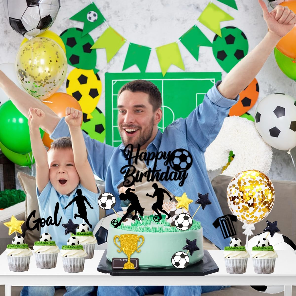 Trofeo Pallone da Calcio - Trofeo Fantasy Football, Mini trofei in