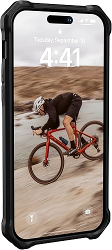 Miniatura 4 de URBAN ARMOR GEAR UAG - Funda diseñada para iPhone 14 Pro Max, color hielo transparente de 6.7 pulgadas, imán integrado compatible con carga MagSafe