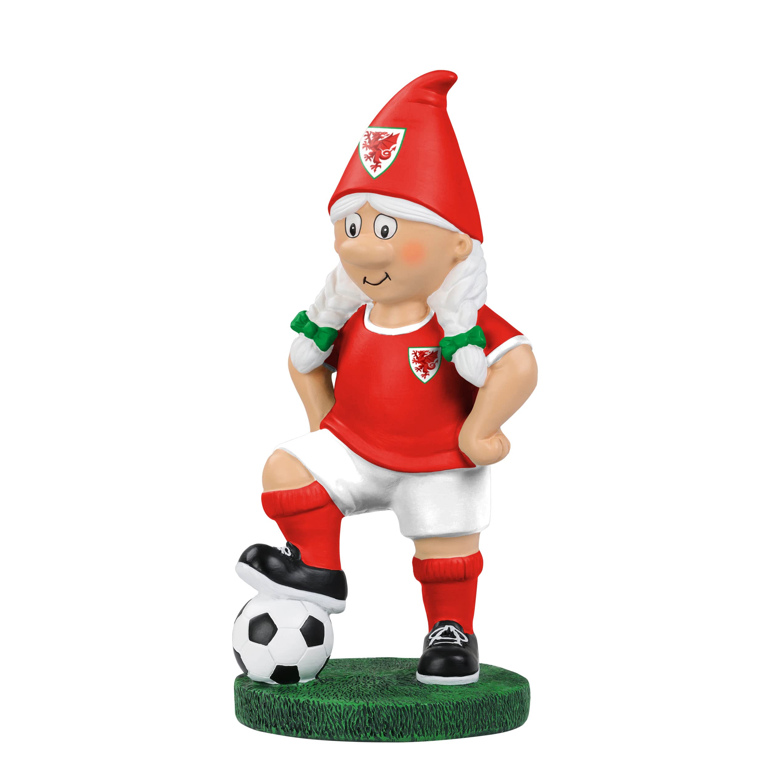 FOCO Officially Licensed Wales Female Football Gnome