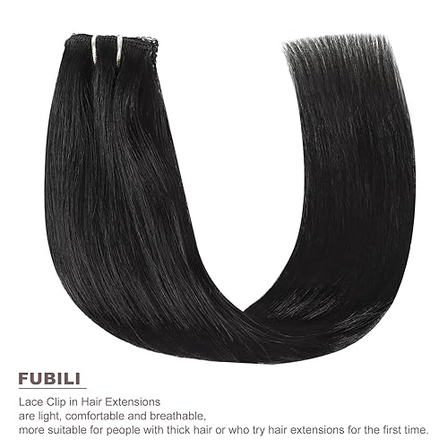 Miniatura 5 de Extensiones de cabello humano real color rubio claro con reflejos rubio dorado, 16 pulgadas, extensiones de cabello humano Remy para mujer, fáciles