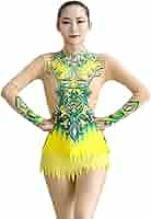 Amazon | 新体操レオタード 体操競技レオタード 女性用 女の子