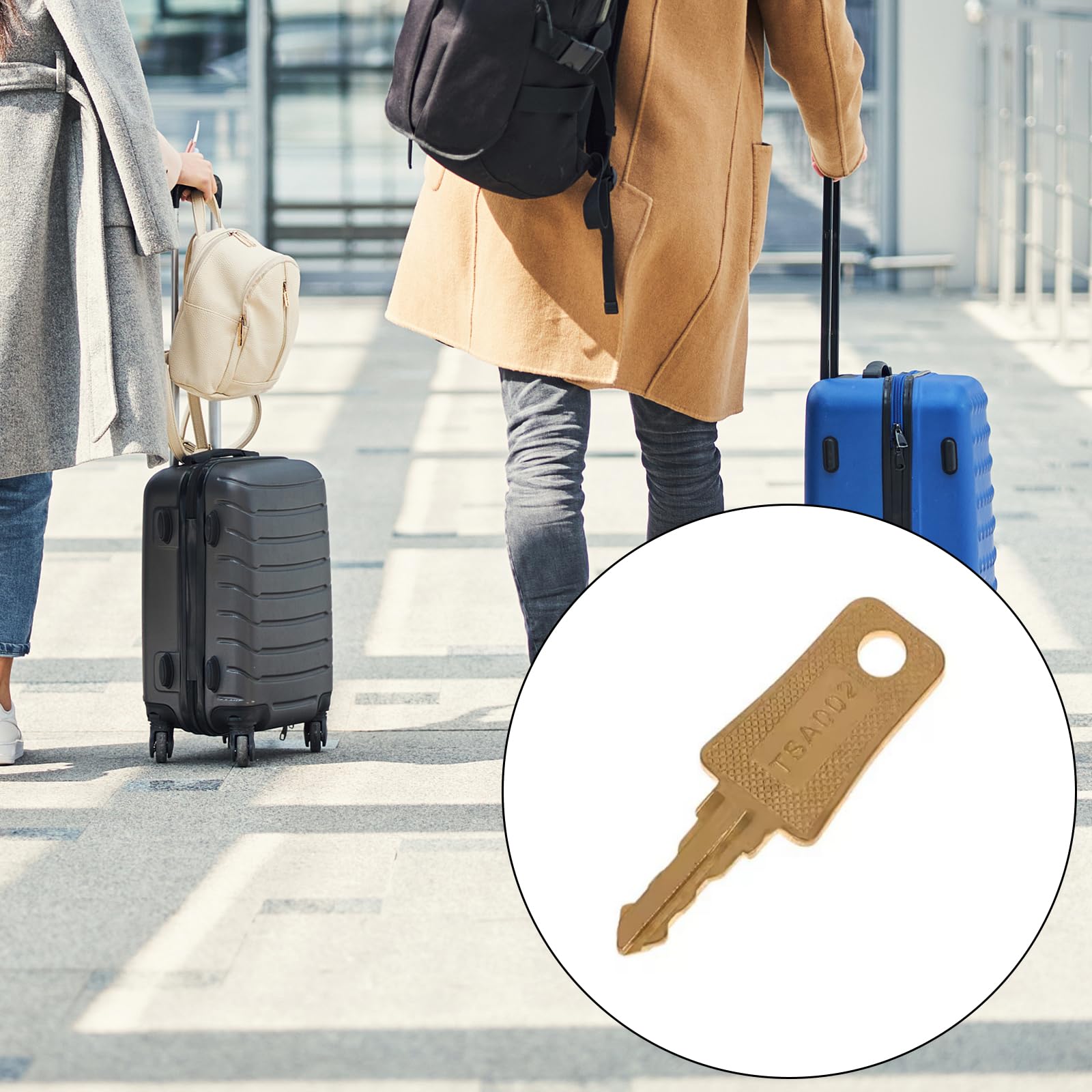 Luggage Lock Universals Key Multifunction 7 002 Luggage Key Replacement Suitable for Luggage Suitcase Password Locks