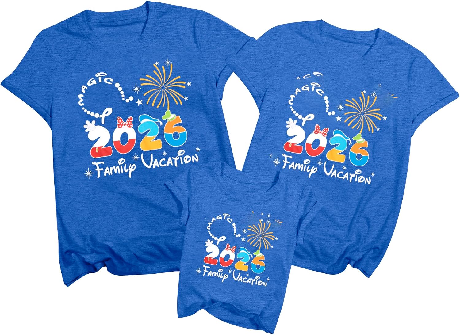 Family Vacation Shirts 2026 Family Matching Outfits Magical Tshirt for Family Cruise Trip Clothes Summer Travel Tops