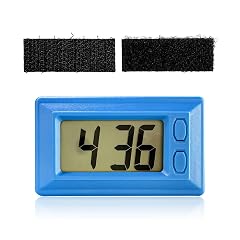 Digital Dashboard Clock Portable Automotive Electronic With Clear LCD Display Mini Calendar for Car Truck Home Desk Office