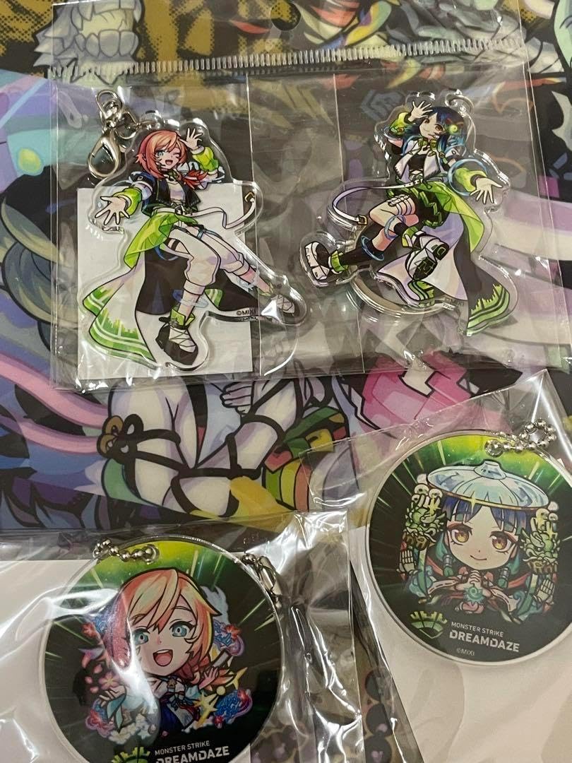 モンストDD モバイルバッテリー アクリルキーホルダー ヤクモ＆ちはや モンストDD モバイルバッテリー アクリルキーホルダー ヤクモ＆ちはや