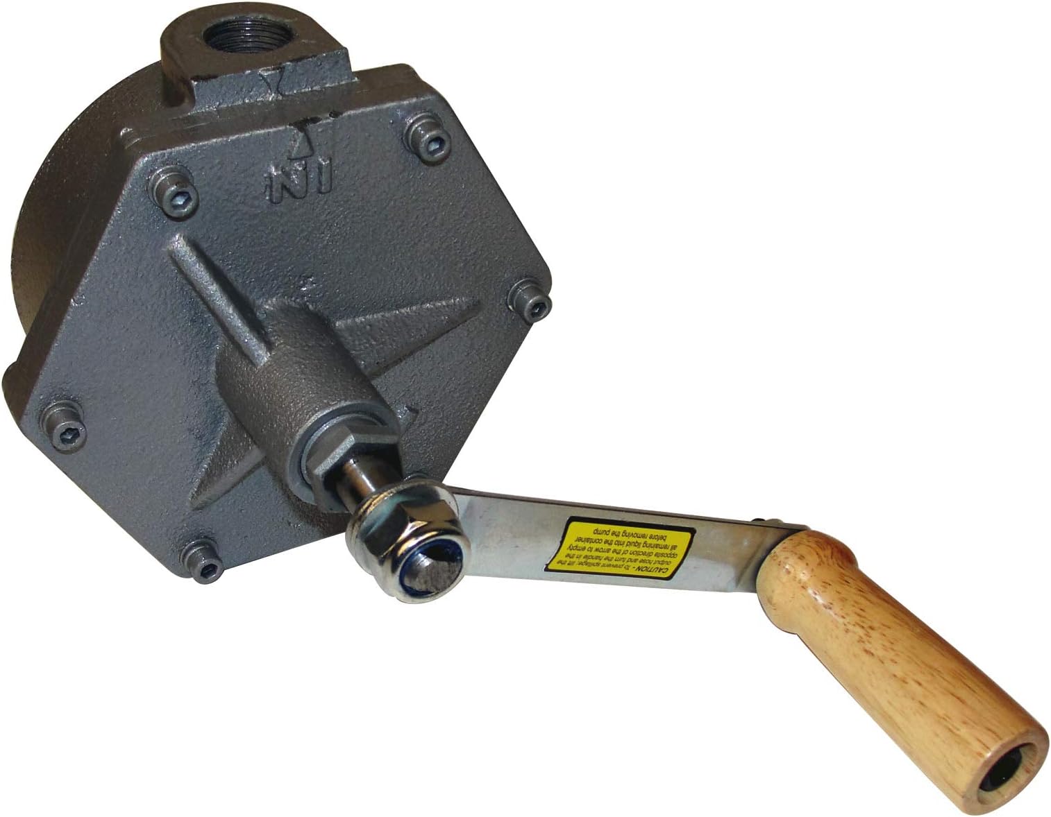 Replacement 2-Way Rotary Hand Pump JDI-35-UL Replacement Pump for JohnDow Fuel Caddies FC-P30-UL,FC-P30-UL-D,FC-25GC, FC-25DC, HGC-30, HGC-30-D, Black & Wood, 10 Inch