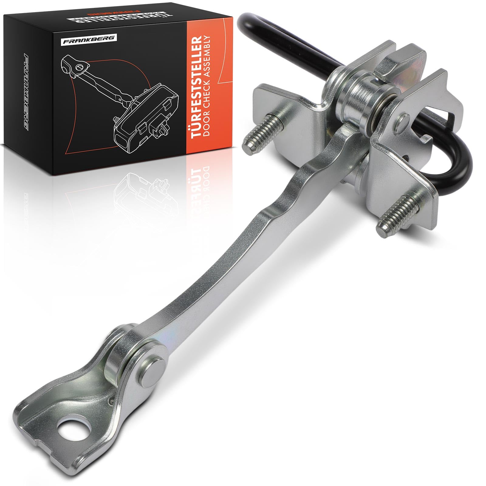 Frankberg Cinghia di Arresto della Cerniera Porta Anteriore sinistro Destro Compatibile con 500 312 500C/595C/695C 500 C 312 500/595/695 Replace# 51782989