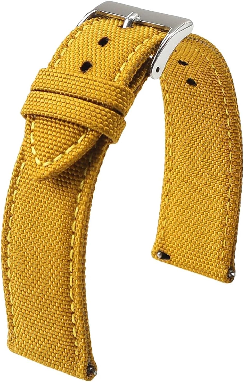 1PCS Waterproof Sailcloth Watch Band 18mm 19mm 20mm 21mm 22mm 24mm Strap Nylon Sports Wrist Bracelet