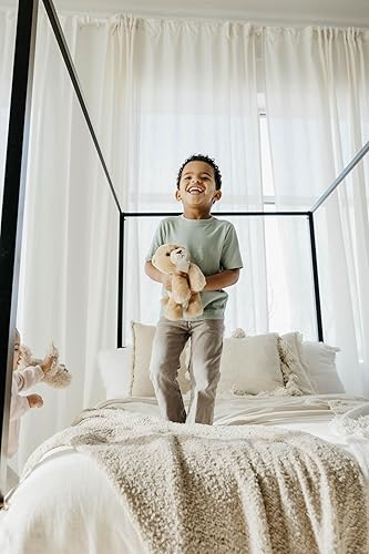 Miniatura 6 de The Petting Zoo Peluche de leona, regalos para niños, animales salvajes del zoológico Onez, juguete de peluche de leona de 9 pulgadas