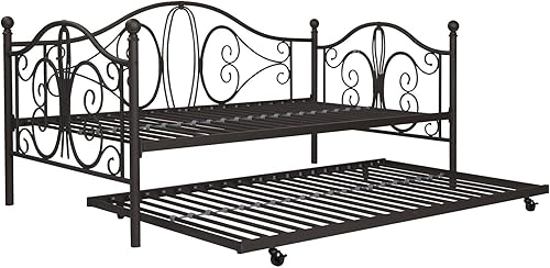 Miniatura 55 de DHP Bombay - Cama de metal Blanco,bronce