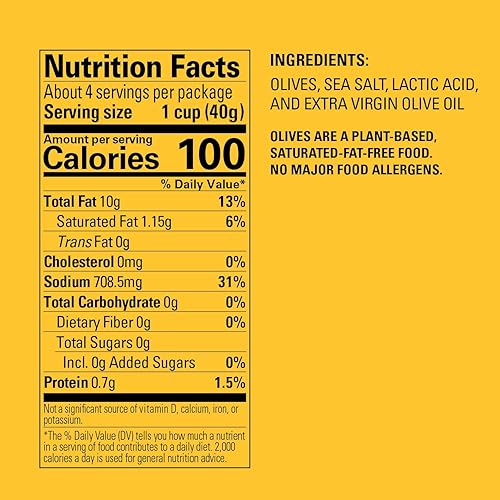 Miniatura 2 de Pearls Olives To Go!, Aceitunas Kalamata sin hueso, 1.4 onzas, 24 tazas