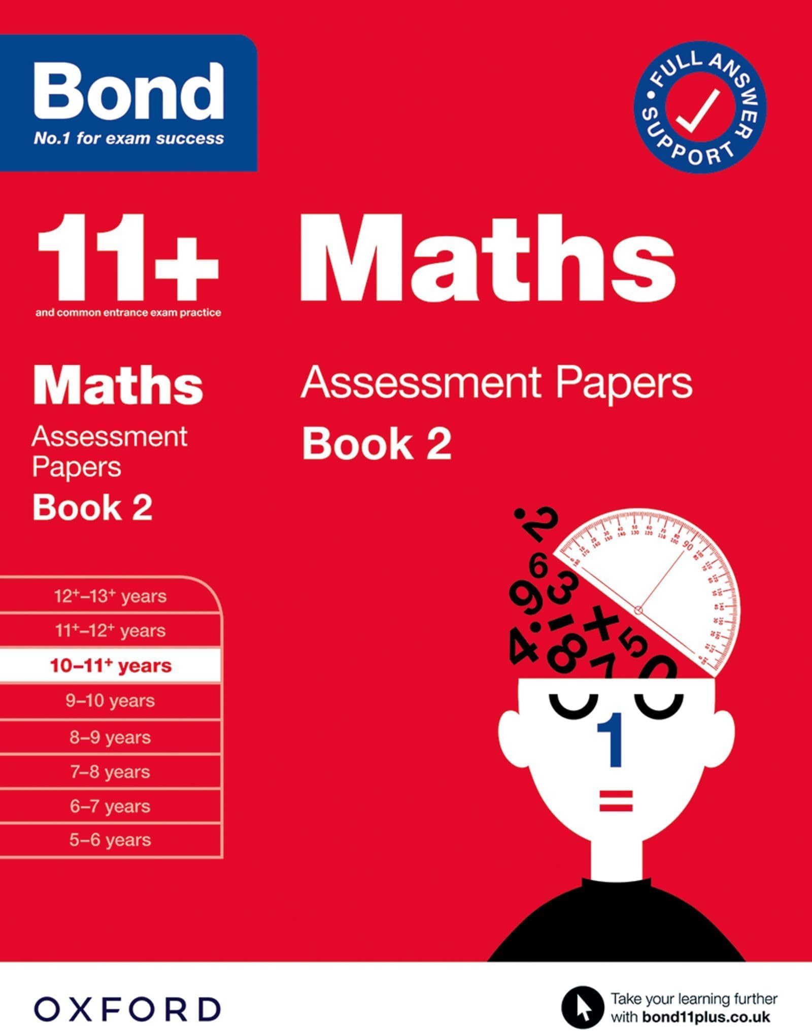 Bond 11+ Maths Assessment Papers 10-11 Years Book 2: For 11+ GL assessment and Entrance Exams