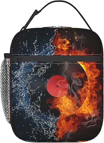 Miniatura 10 de Bolsa de almuerzo deportiva con pelota de fútbol americano para niños y niñas, reutilizable, aislada, portátil, para niños, escuela, hombres